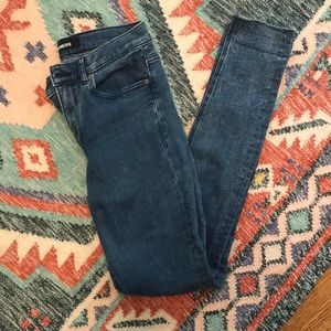 Express Jeans - 6 Long - Stretch Legging High Rise